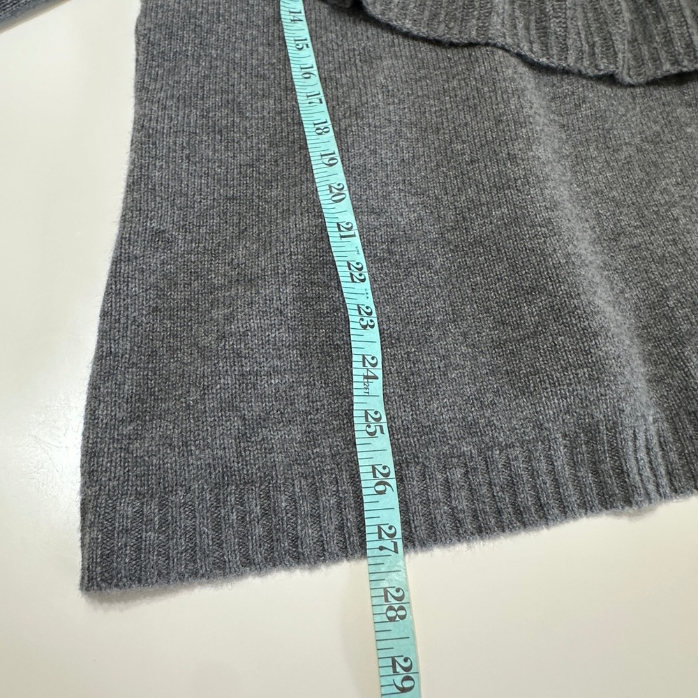 Off-the-Shoulder Ruffle Sweater - Gray - Picture 9 of 10